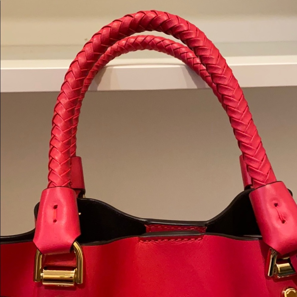 SOLD Michael Kors Blakely Bucket Bag HOT PINK - Picture 3 of 15